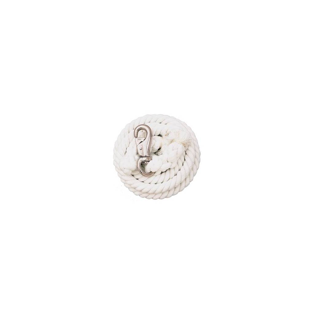 Weaver Cotton Lead Rope with Nickel Plated Bull Snap