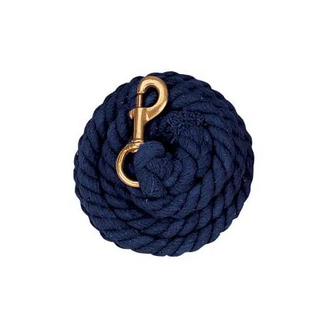 Weaver Solid Color Cotton Lead Rope with Brass Snap