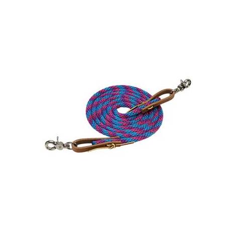 Weaver Leather 5/8" Poly Roper Reins withScissor Snap