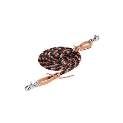 Weaver Leather 3/8" Poly Roper Reins withScissor Snap