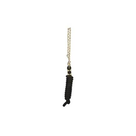 Weaver Poly Lead Rope with Brass Plated Swivel Chain
