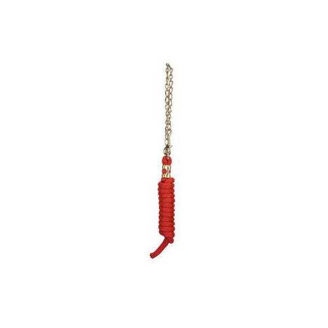 Weaver Poly Lead Rope with Brass Plated Swivel Chain