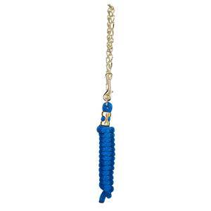 Weaver Poly Lead Rope with Brass Plated Swivel Chain