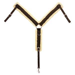 Weaver Nylon Fleece Lined 2" Ring-in-Center Breast Collar