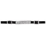 Weaver Nylon Curb Strap with Double Flat Link Chain