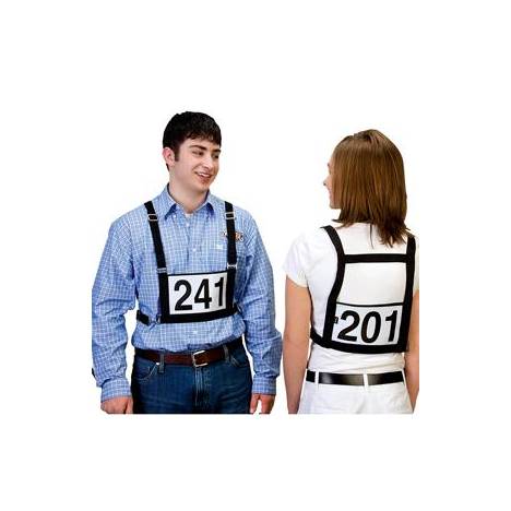 Weaver Exhibitor Number Harness