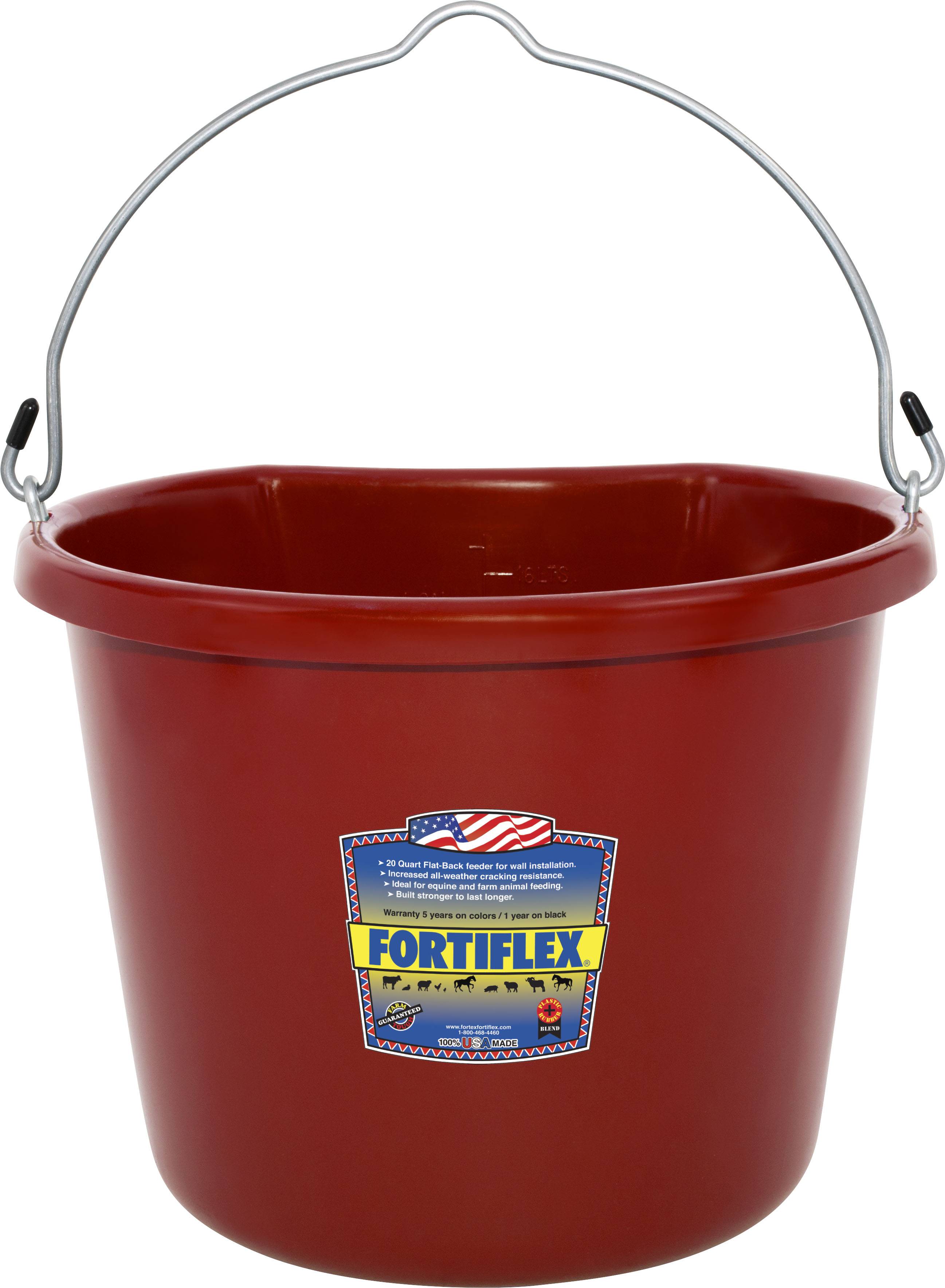 Fortiflex Economy Flat Back Bucket