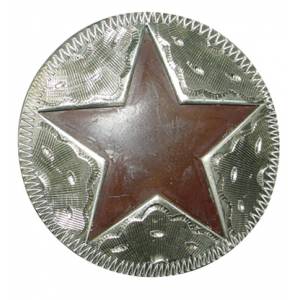 Metalab Antique Star Cut Out Concho