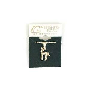 Finishing Touch Horse Looking Over Shoulder Necklace