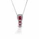 Kelly Herd Red Ranger Style Buckle Necklace