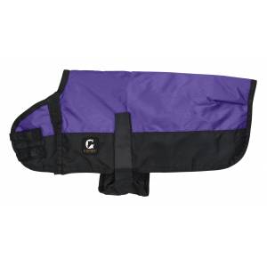 Gatsby 600D Ripstop Waterproof Dog Coat - Purple / Black - Large