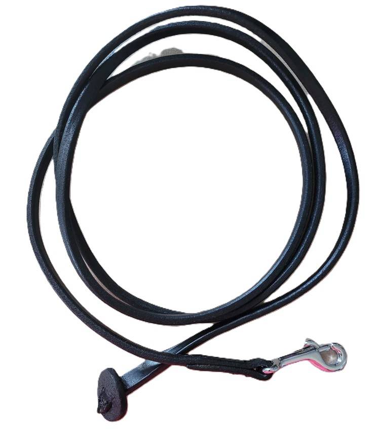 Miller Harness Rolled Leather Lead Snap