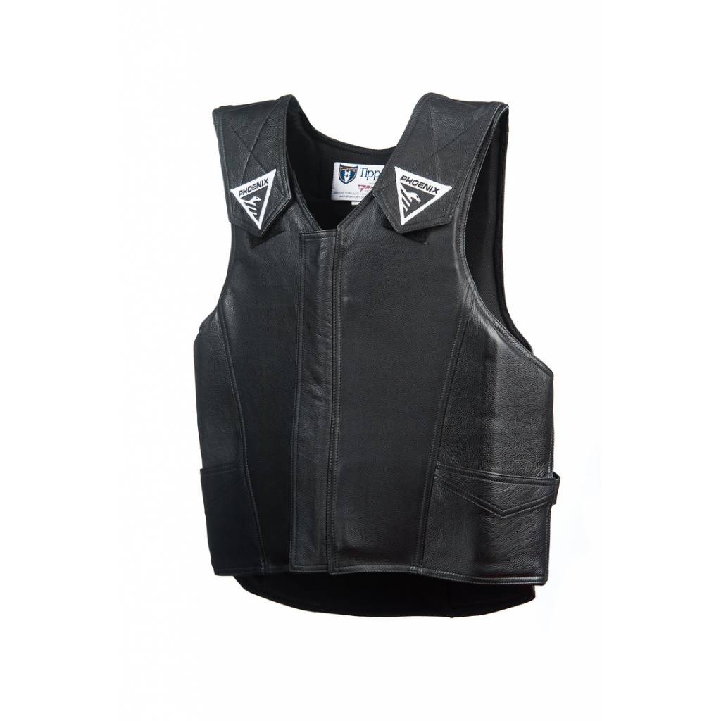 Phoenix Pro-Max Leather Protective Rodeo Vest