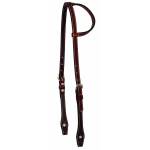 Wildfire Saddlery Leather Spider Stamp Single Ear Headstall