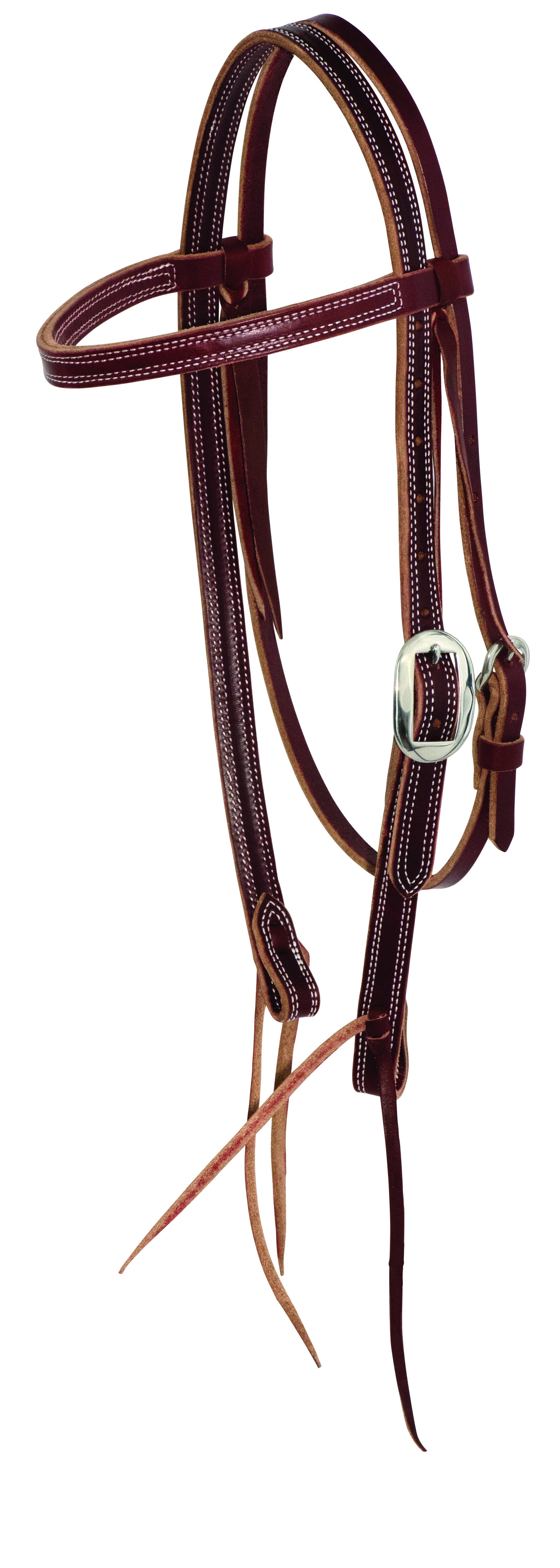 Wildfire Saddlery Latigo Leather Browband Headstall