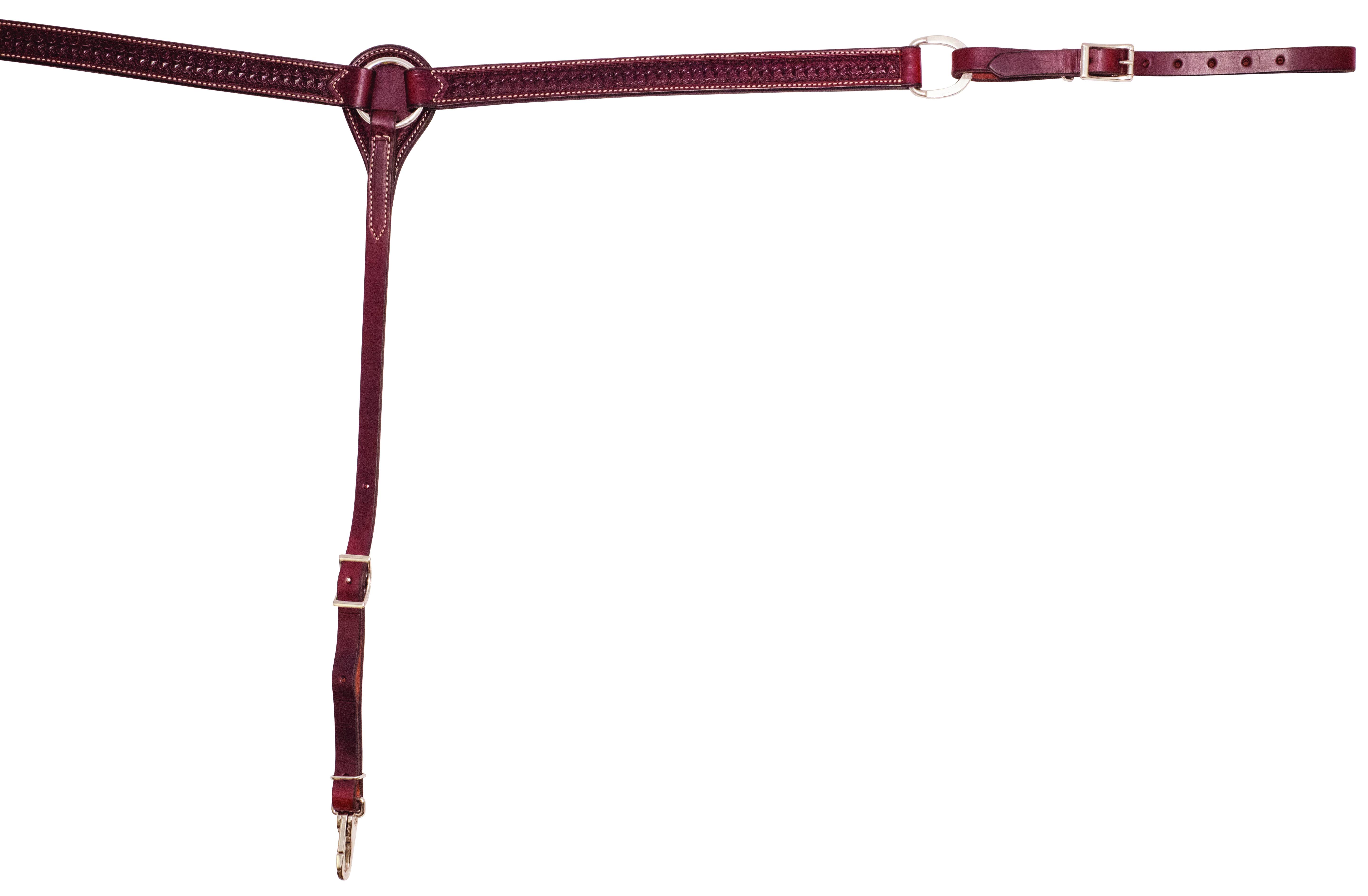 Wildfire Saddlery Leather Spider Stamp Breast Collar