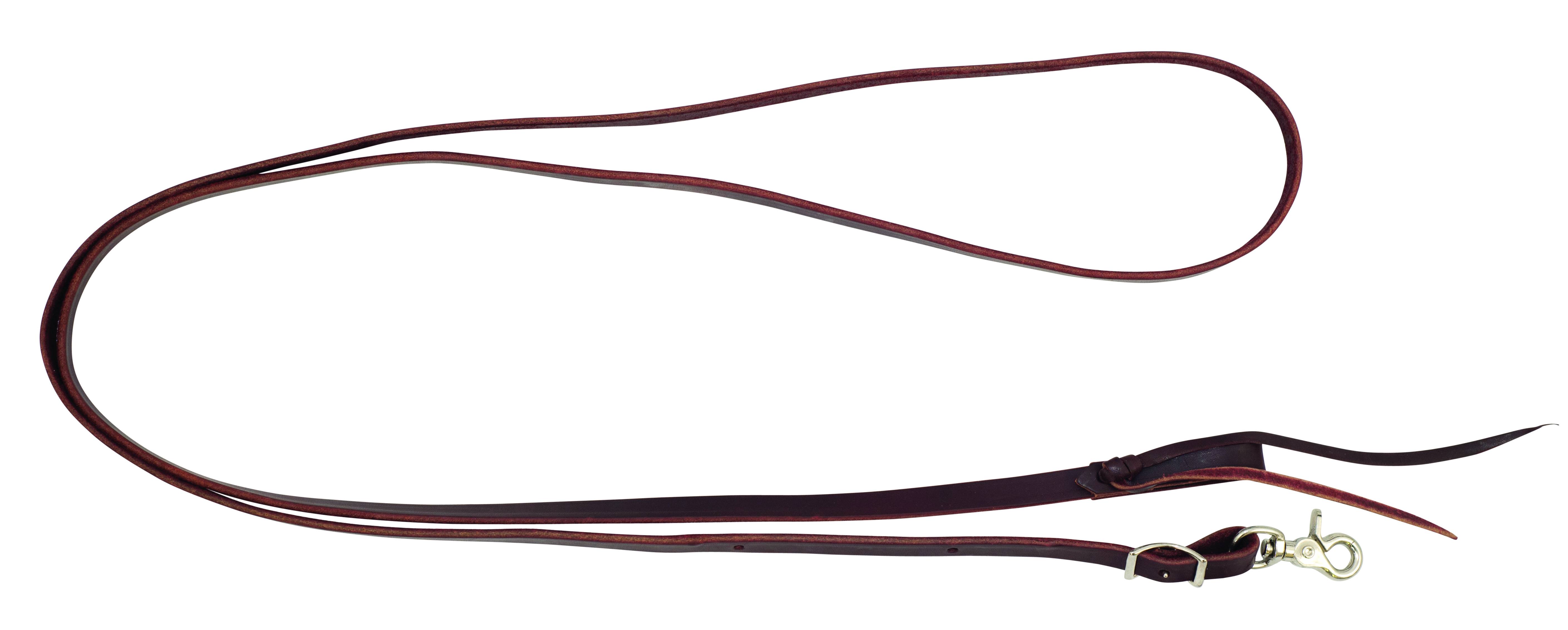 Wildfire Saddlery Latigo Leather Roping Reins With Water Loop