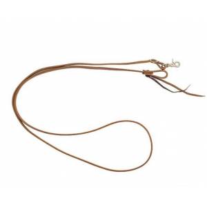 Wildfire Saddlery Harness Leather Roping Reins With Water Loop