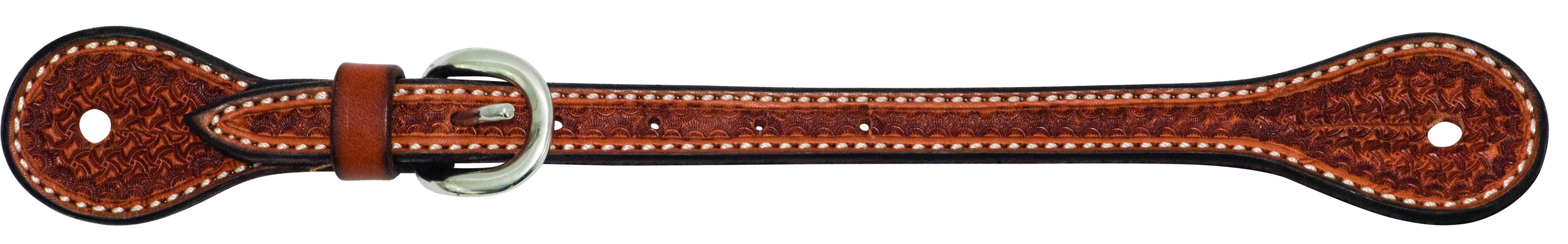 Wildfire 5/8in Spider Stamp Spur Straps
