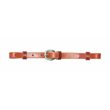 Wildfire Saddlery Harness Leather Curb Strap With Stainless Steel Buckle