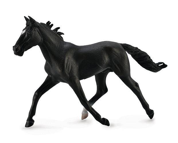 Breyer by CollectA - Black Standardbred Pacer Stallion