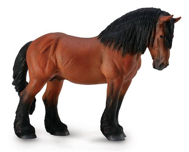 Breyer by CollectA - Bay Ardennes Stallion