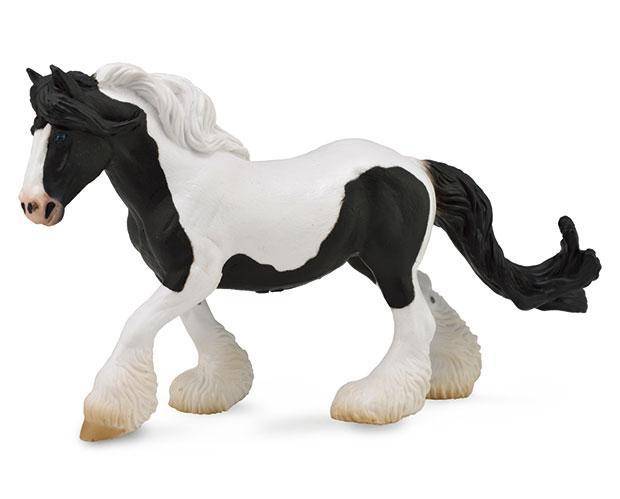 Breyer by CollectA - Black & White Piebald Gypsy Mare