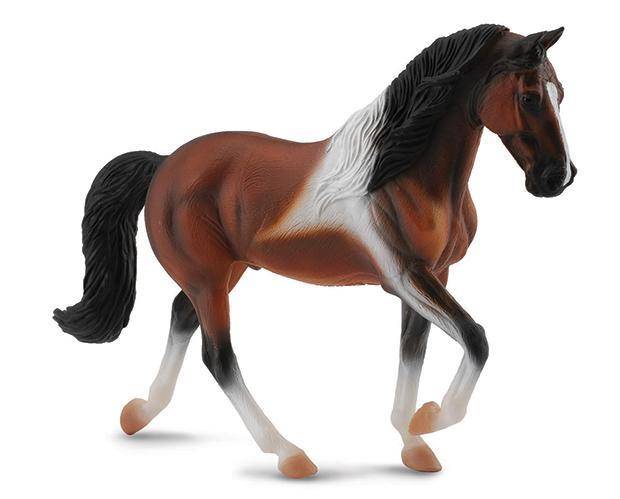 Breyer by CollectA - Bay Pinto Tennessee Walking Horse Stallion
