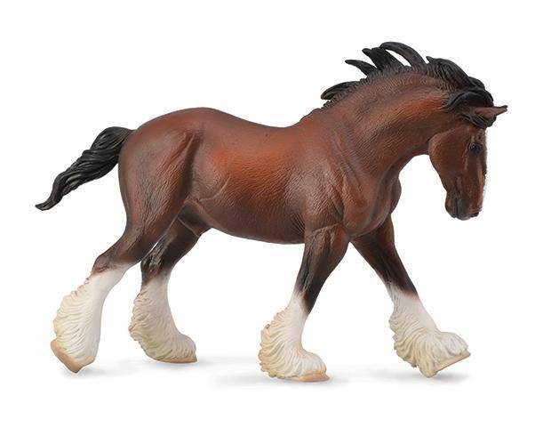 Breyer by CollectA - Bay Clydesdale Stallion