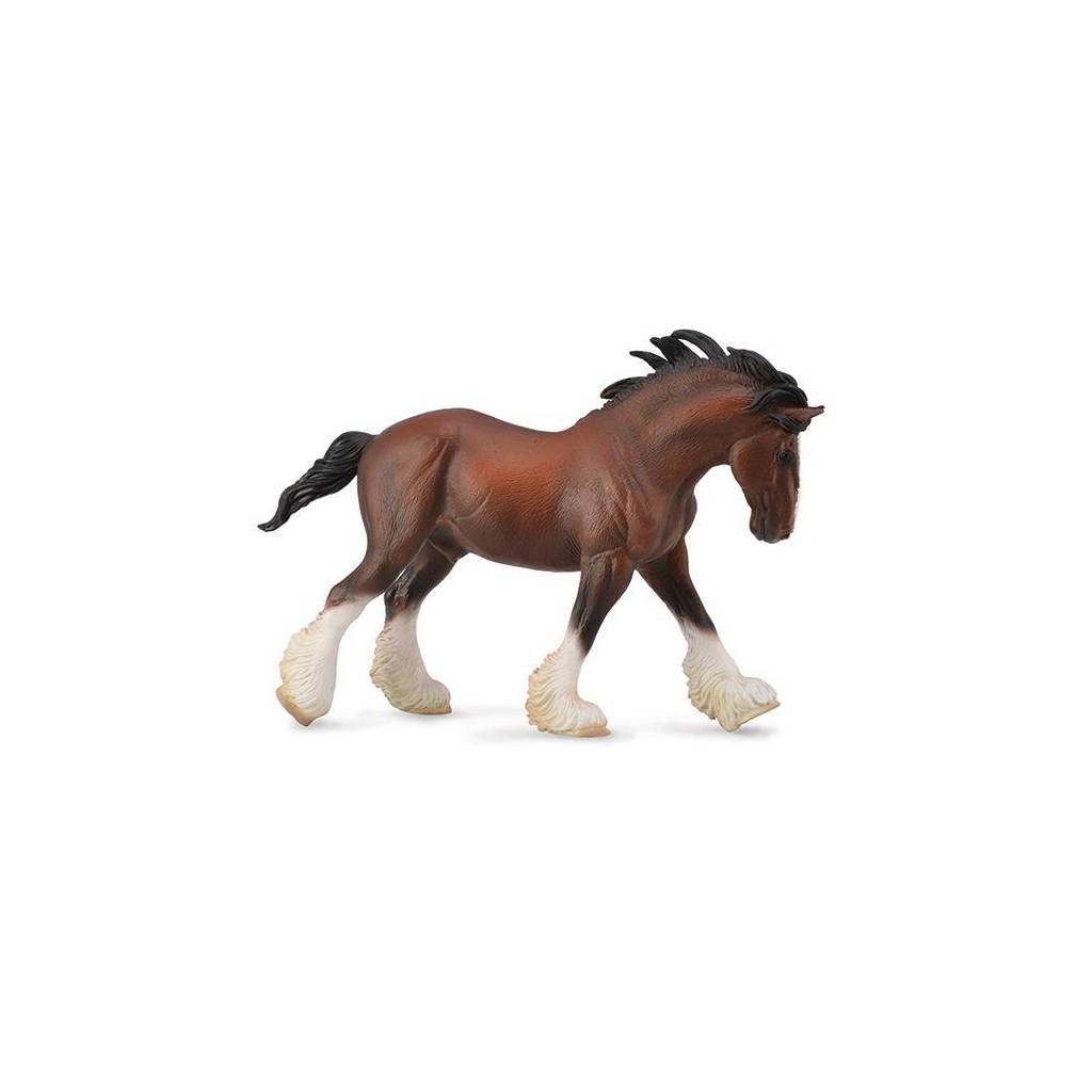 Breyer by CollectA - Bay Clydesdale Stallion