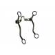 Westen AT Silver Dot Ported Chain Long Shank Bit