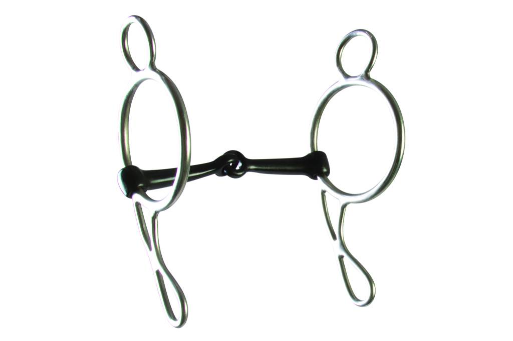 Western SS Sweet Iron Snaffle Wonder Gag Bit