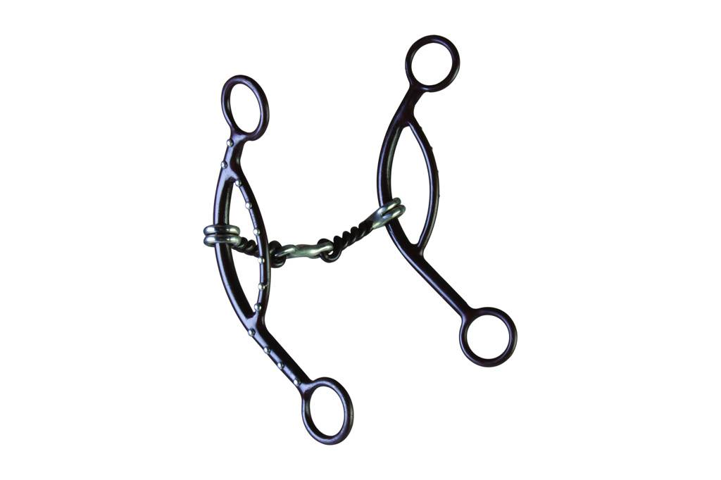 Westen AT Dot Dogbone Long Sliding Gag Bit