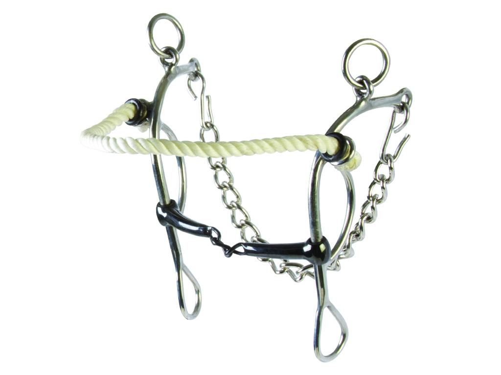 Western Chain Combination Hackamore