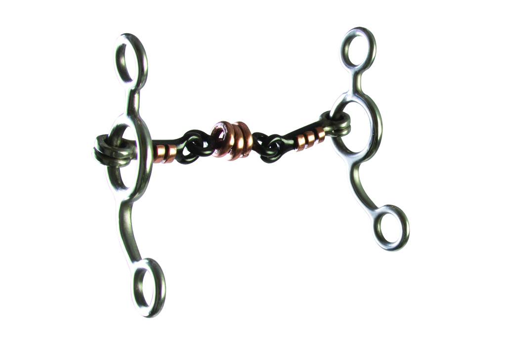 Westen SS Dogbone Copper Ring Short Gag Bit