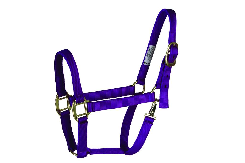 Deluxe 3-Ply Nylon Halter with Snap