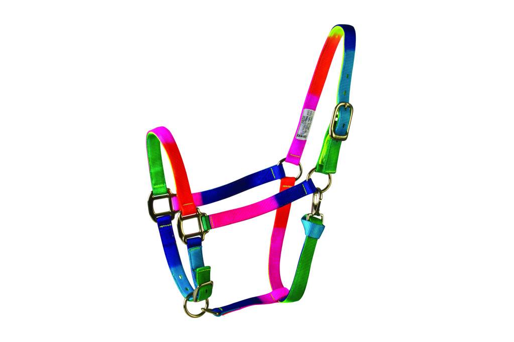 Deluxe Adjustable Nylon Halter with Snap