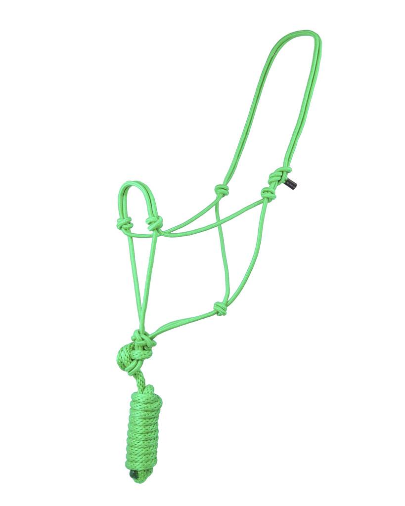 Basic Poly Braided Rope Halter with Lead