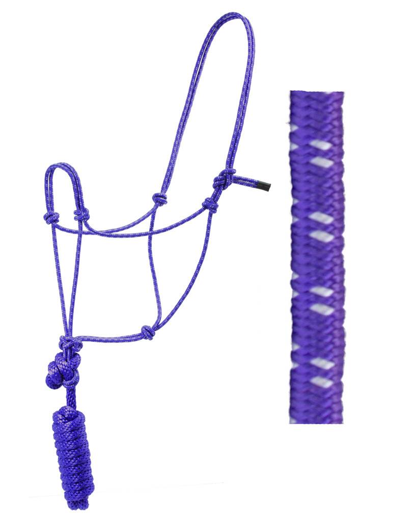 Basic Poly Two-Toned Rope Halter with Lead