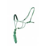 Basic Braided Rope Nose Poly Rope Halter w/Lead