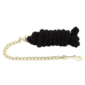Basic Cotton Lead Rope with Stud Chain