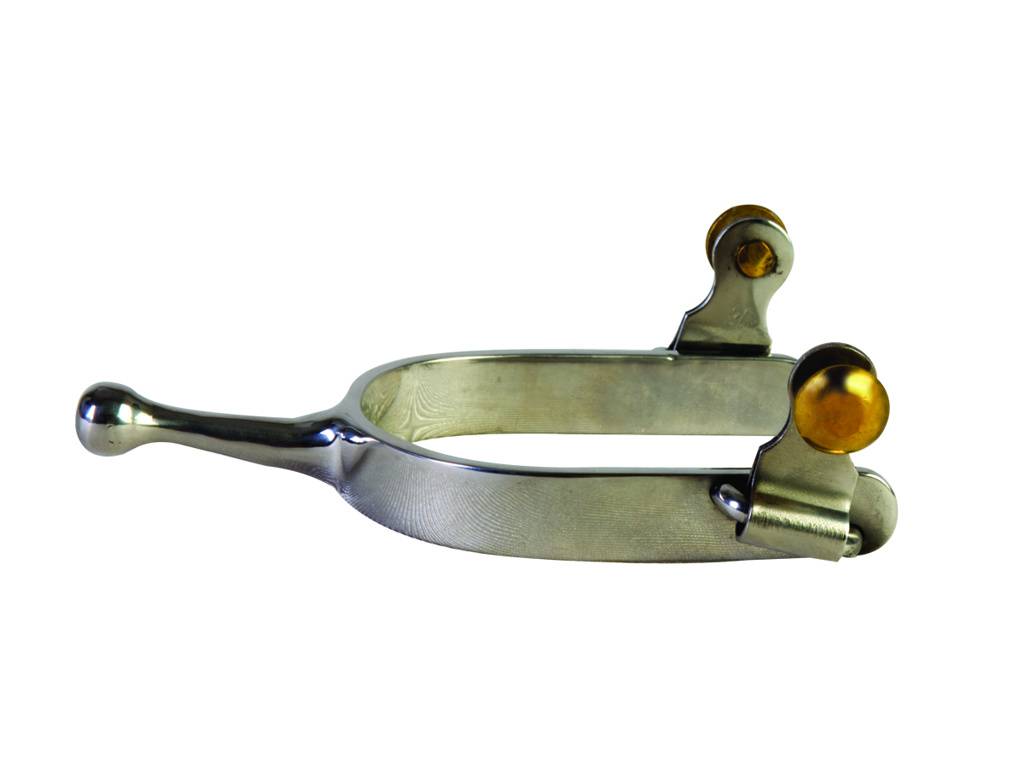 Western SS Knob End Ladies Cutting Spurs