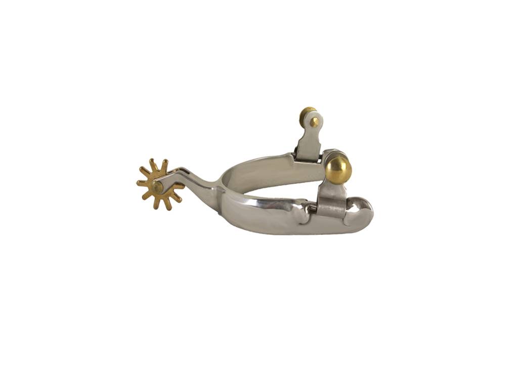 Western SS Offset Mens Cutting Spurs