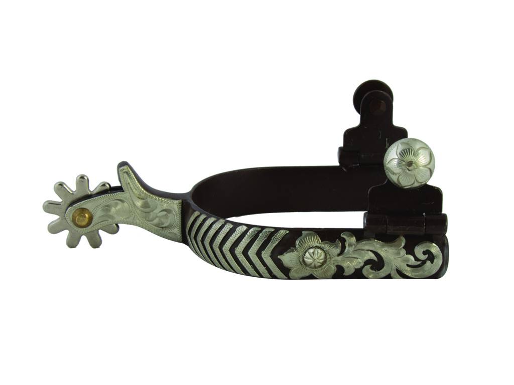 Western AT Sunflower Mens Spurs
