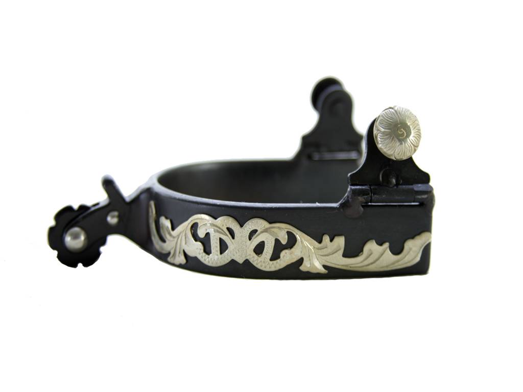 Western Ladies BS Floral Rosebud Spurs