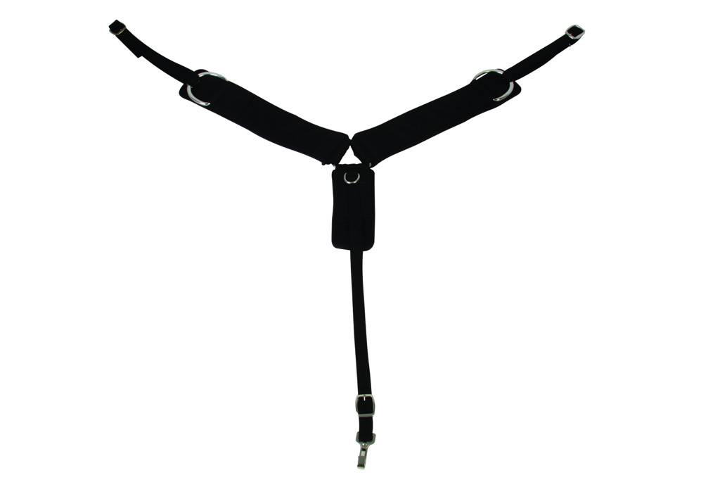 Western Nylon Wide Straight Breast Collar