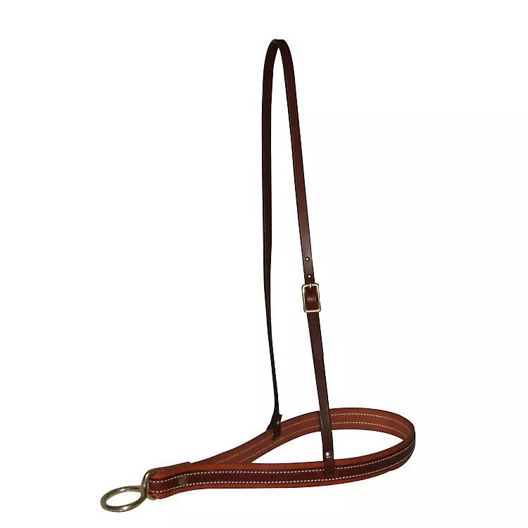 Western Pro Harness Latigo Leather Wide Noseband