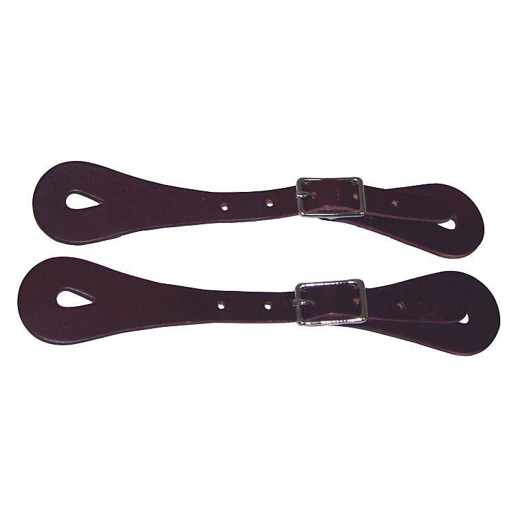 Western Latigo Leather Straight Spur Straps