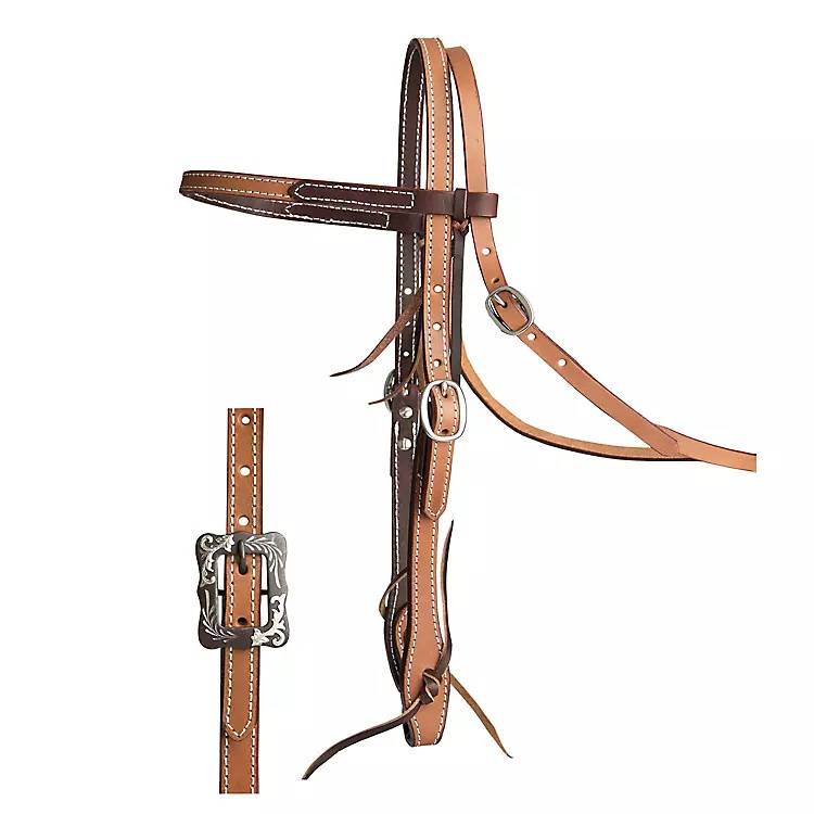 Western Double Ear Headstall