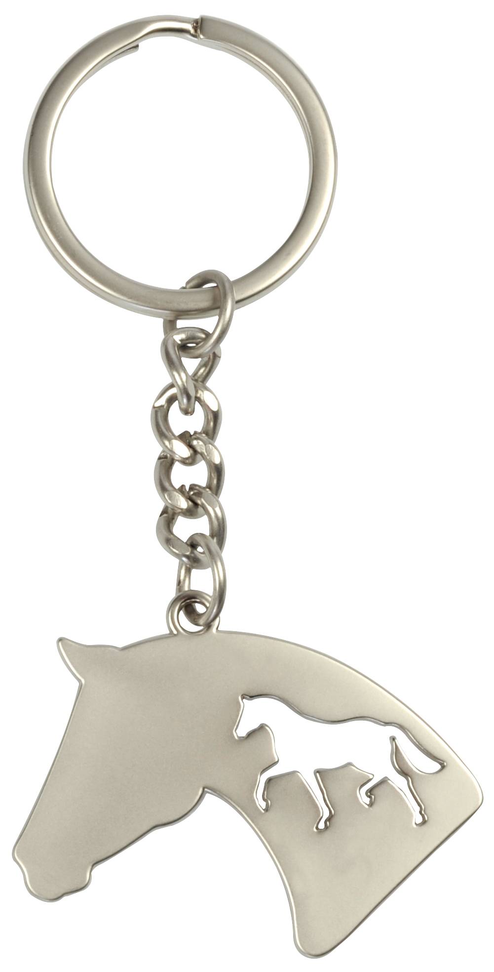 Kelley Horse Silhouette Keychain